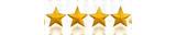 Five star rating graphic